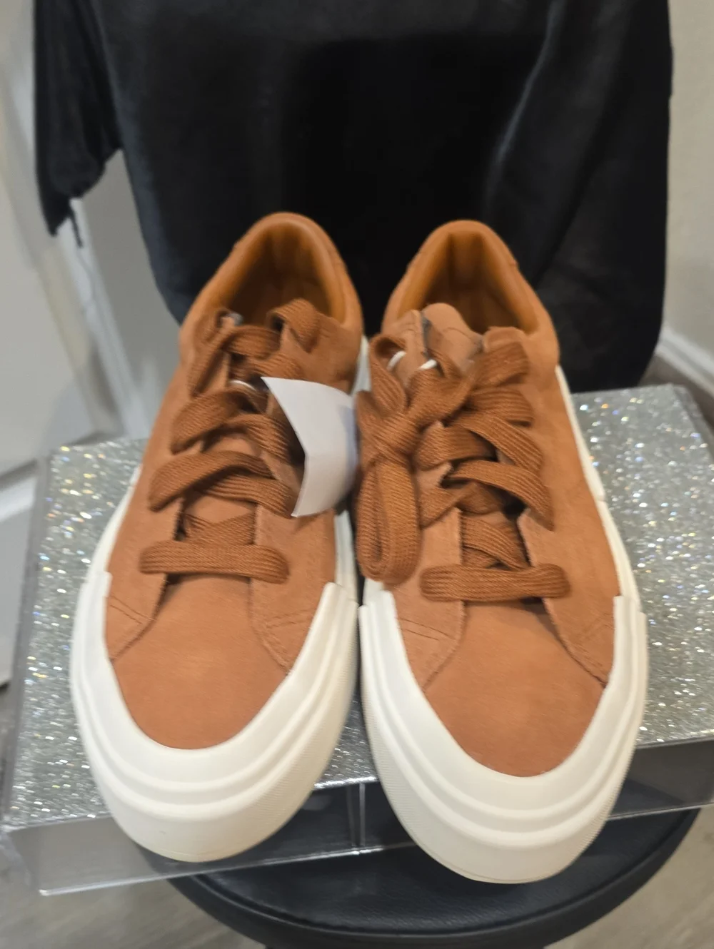 Converse Chuck Taylor All Star Cruise Suede Sneakers- Warm Tan/Egret